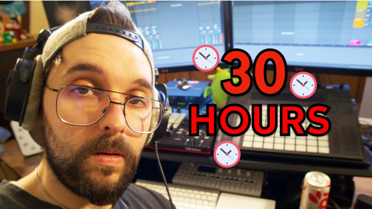 I recorded psychedelic prog-rock for 30 hours straight