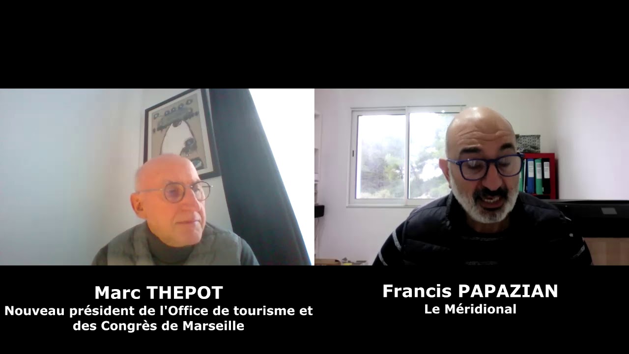EXCLUSIF - Marc Thepot, nouveau Président de l'Office de tourisme et des congrès de Marseille