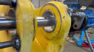 On-site machining, S Power Portable line boring machine supplier, manufacturer.