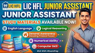 LIC HFL Junior Assistant Recruitment 2026 | Complete Study Material &amp; Syllabus Guide