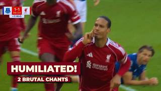 Everton 1-2 Liverpool 😳 2 Brutal Chants HUMILIATE Everton Fans at New Home! screenshot 5