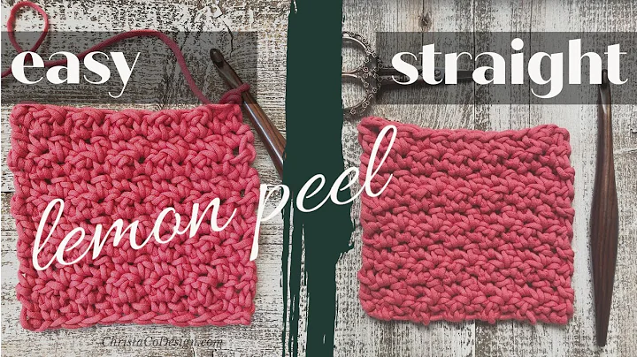 Master the Crochet Lemon Peel Stitch with 2 Starting Options