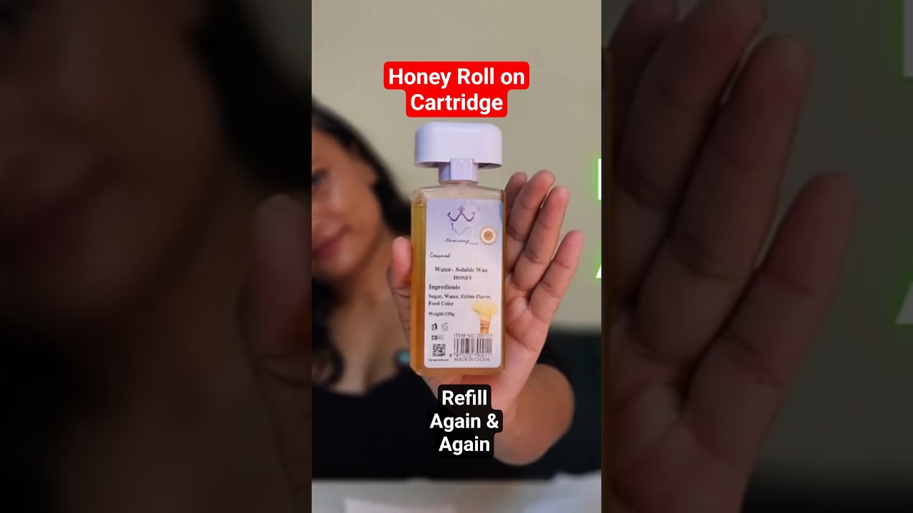 Honey sugar wax Roll on cartridge | Refill it again & again