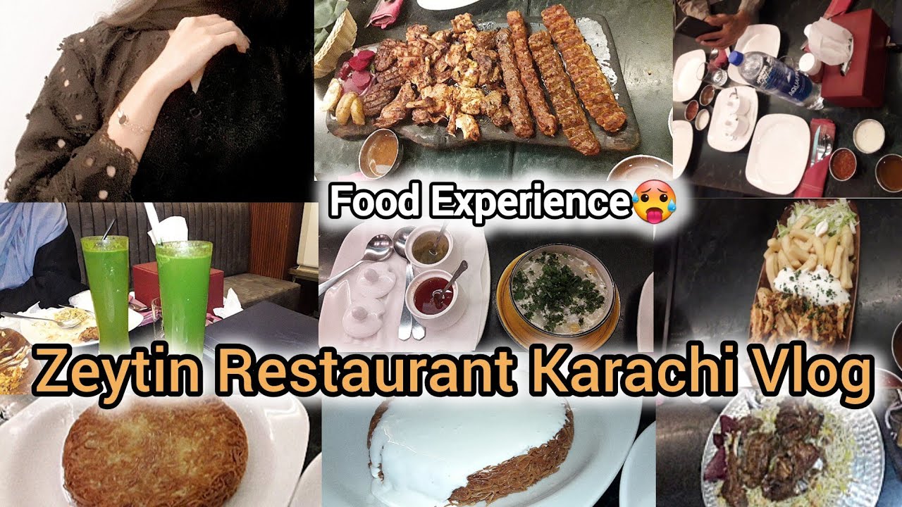 Zeytin Restaurant Karachi❤Turkish Food Experience😐Restaurant Review|Vlogs by Tuba
