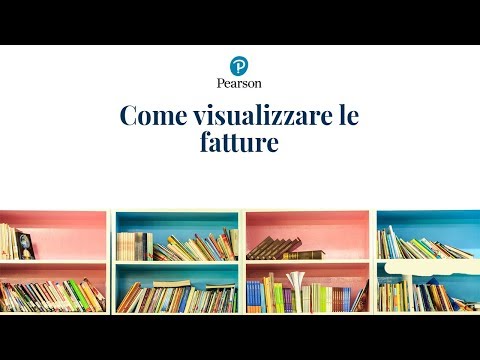 istore Pearson: come visualizzare le fatture