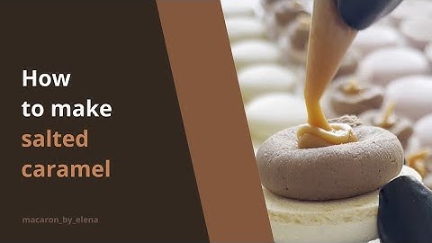 How to make salted caramel
