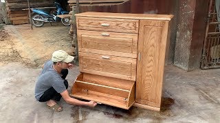 Amazing Woodworking Skills Interior Design Ideas Intelligent - How To Build A Modern Shoe Cabinet screenshot 1