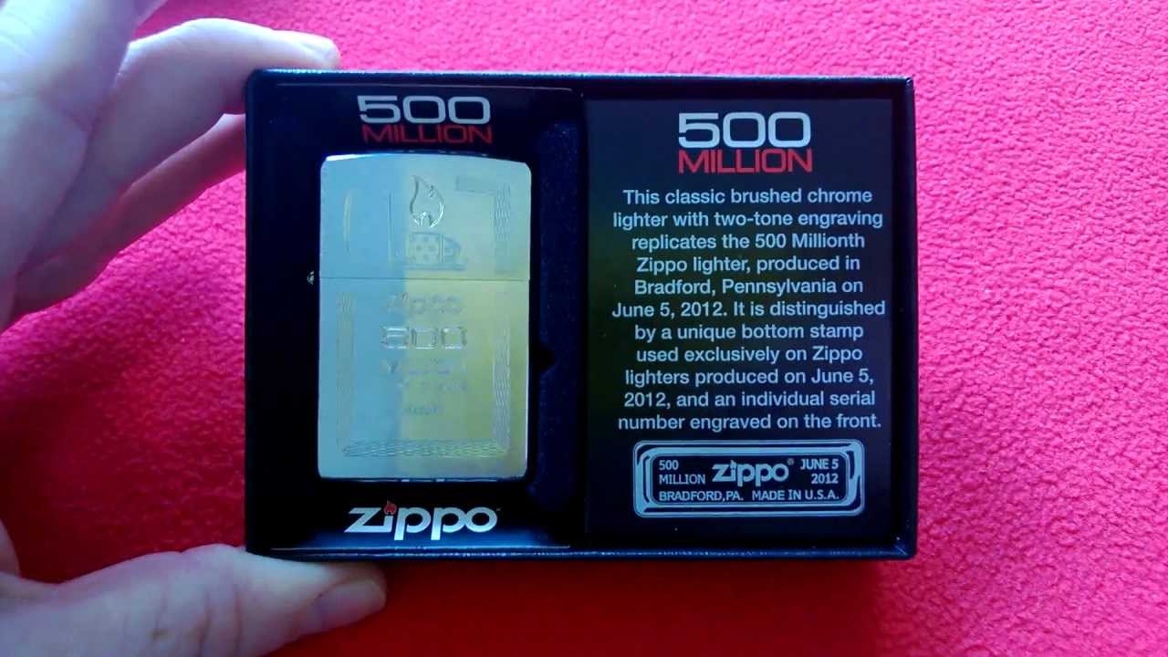 zippo 500 million - YouTube