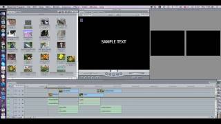 How to add Titles & Text in Final Cut Express (Arabic & English)