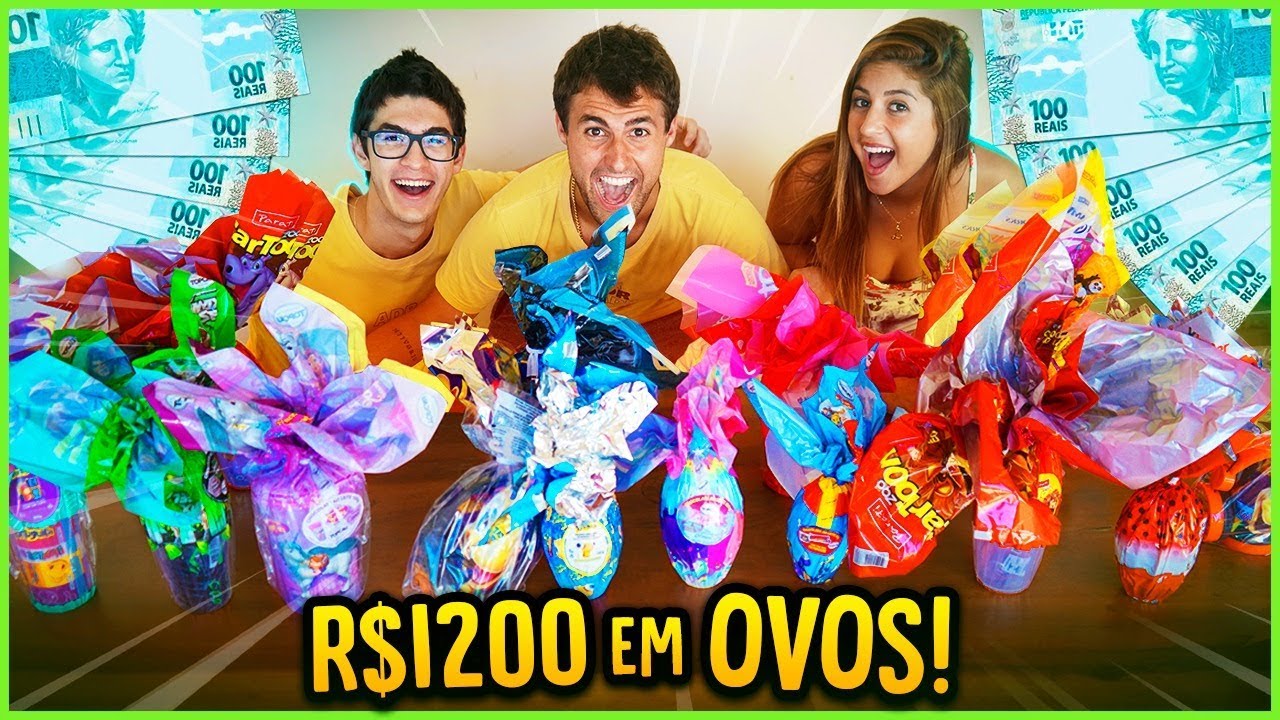 entretenimento para casamento ABRINDO 1200 R$ EM OVOS DE PÁSCOA !! ( OVOS DE PÁSCOA COM SURPRESAS ) [ REZENDE EVIL ]