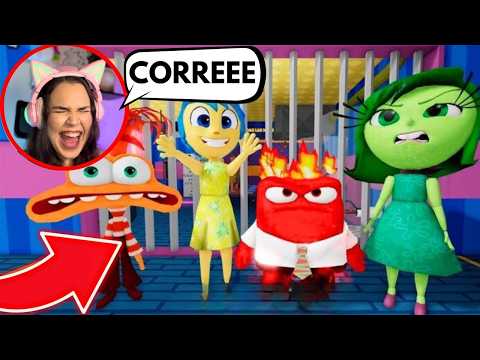 ESCAPING THE INSIDE OUT POLICE PRISON - ROBLOX!!!