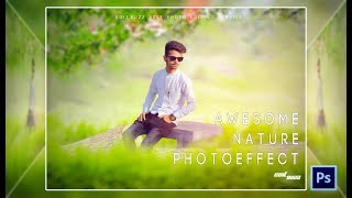 Awesome natural color effect and Change Background photoshop tutorial | EDIT BUZZ screenshot 2