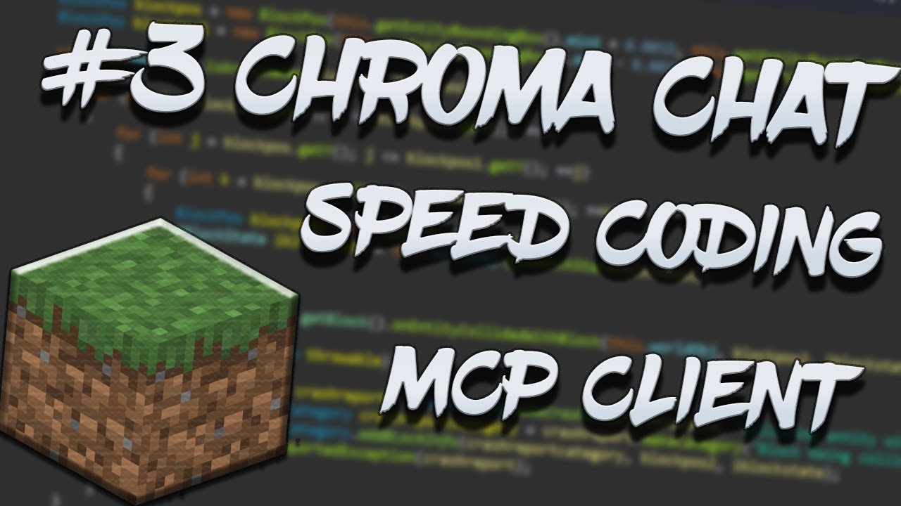 Speedcoding MINECRAFT MCP SPEEDCODING #3 Chroma/Rainbow Chat! - YouTube