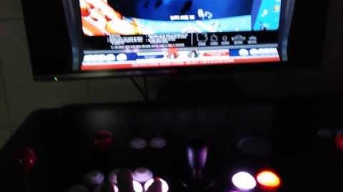 MAME Asteroids using 2 screen artwork