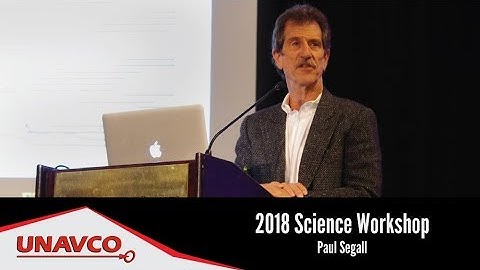 The future of volcano geodesy - Paul Segall