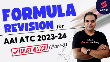 AAI ATC Math Formulas Revision (Part-3) Important Formula of AAI ATC Maths