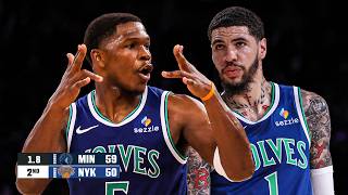 LaMelo Ball & Anthony Edwards PUT ON A SHOW vs Knicks 🔥