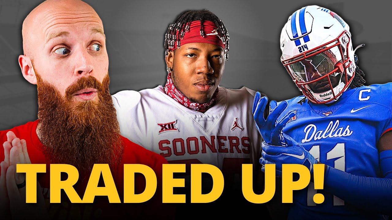 Chiefs TRADE UP for WR Rashee Rice AND OT Wanya Morris!