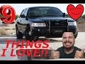 9 Things I LOVE About My Crown Victora Police Interceptor