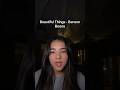 Beautiful Things - @BensonBoone (cover) | Hana Effron