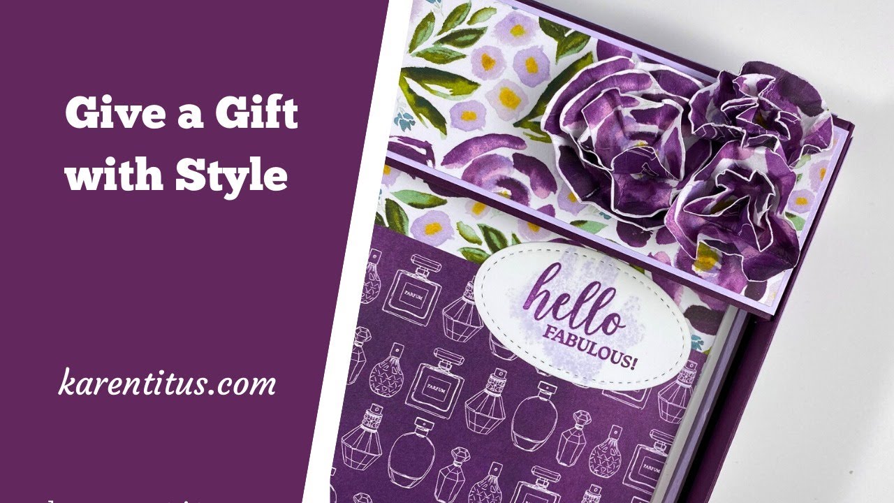 Greeting Card Holder Box YouTube