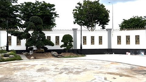 Tường rào đẹp | Cổng nhôm đúc TCN | Thiết kế, sản xuất theo yêu cầu.