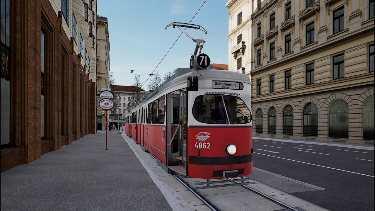 Modello In Scala 1/87 Del Tram Coreano C1 Nr.141, Simmering-Graz-Pauker 1957, Collezione In Lega Pressofusa, 17cm