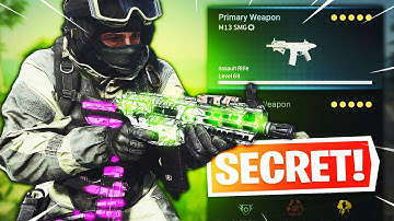 the SECRET M13 SMG in Modern Warfare! (BEST M13 CLASS SETUP) (WARZONE)