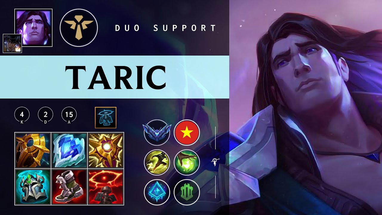 Taric Support vs LeBlanc - VN Diamond Patch 26.01