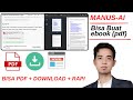 MANUS AI YANG BISA BUAT EBOOK LANGSUNG JADI PDF BANYAK HALAMAN | BUAT MODUL DAN BUKU DENGAN MANUS AI