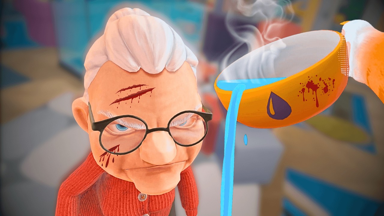 Lanzo AGUA HIRVIENDO a mi Abuela - I Am a Cat VR