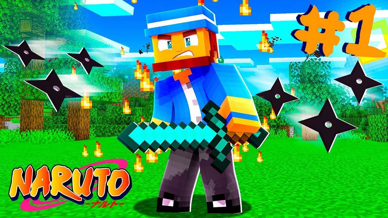 BECOMING A NINJA - Minecraft - Naruto Survival Roleplay - Episode 1 (Minecraft Naruto Roleplay)