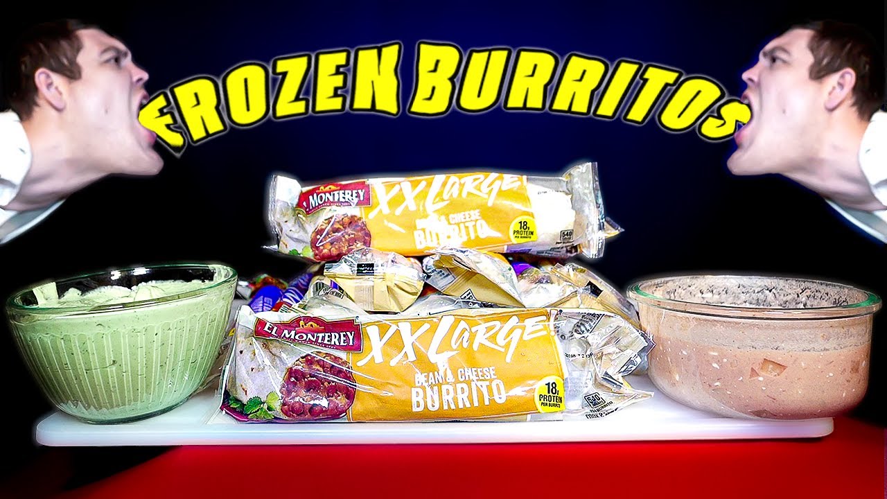 9 LB 8,000+ CALORIE FROZEN BURRITO CHALLENGE!? YouTube