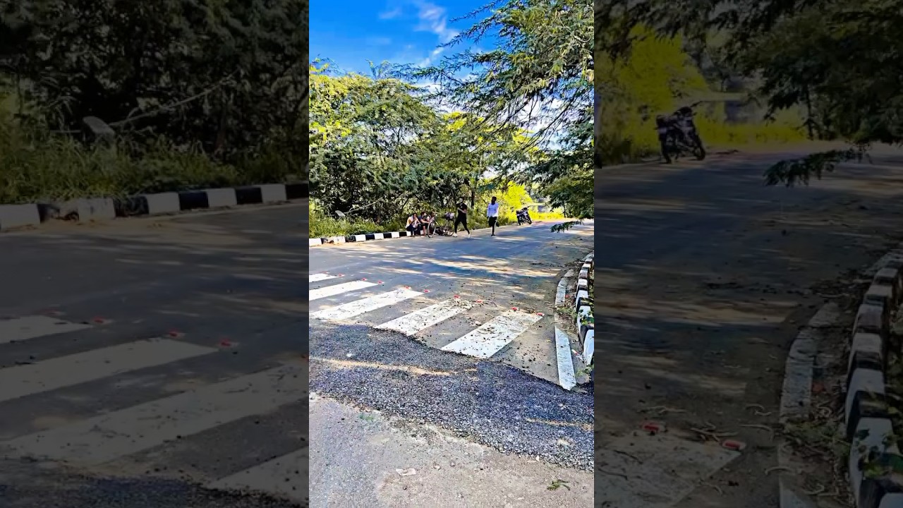 Running😎| public reaction😮| highway accident 😱🤯