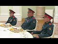 Владимир Путин встретился с военнослужащими из Бурятии