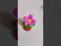 easy clay #shortvideo #diy flower idea