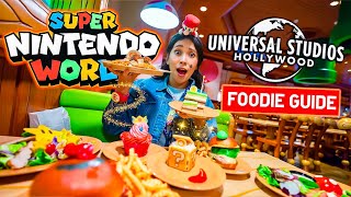 Awesome FOOD At TOADSTOOL CAFE Foodie Guide | Universal Studios HOLLYWOOD Super Nintendo World!