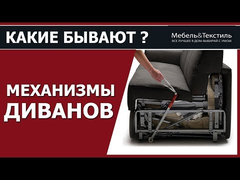 Механизмы трансформации диванов