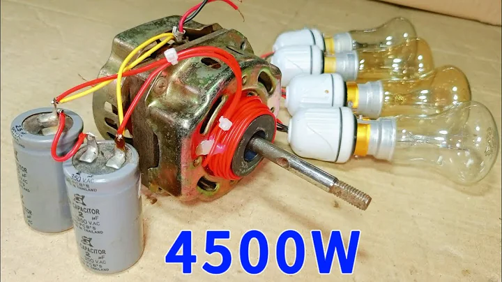 How to generate homemade infinite energy with a car alternator and an engine FREE ENERGY GENERATOR
