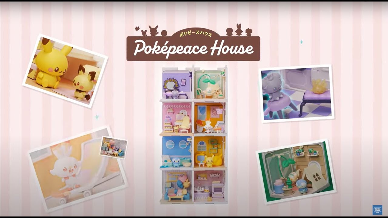 Pokémon】Take a look at 8 kinds of Poképeace House in 1 time 