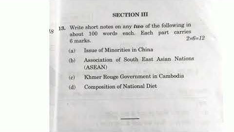 EPS 06 question paper 2021 Help Point IGNOU