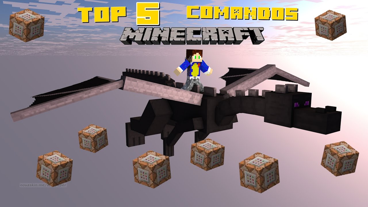TOP 5 Mejores Comandos Minecraft 1.8 (Básicos) Minecraft 