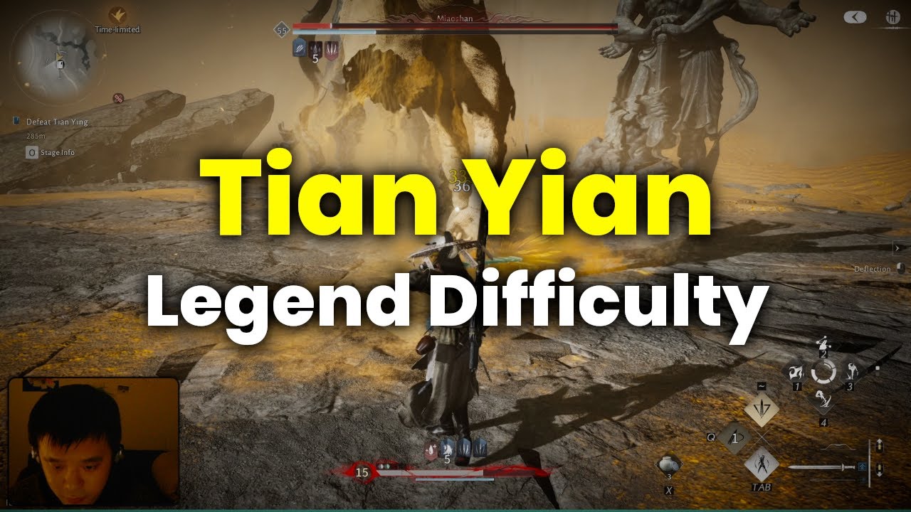 Tian Ying Boss (Legend Difficulty) | Strategic Sword/Spear | Where Winds Meet