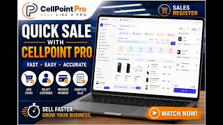 How to make a Quick Sale in CellPoint Pro | Retail POS Tutorial