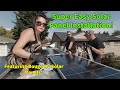 RV Rooftop Solar Panel Easy Installation! Bouge RV Solar Panels