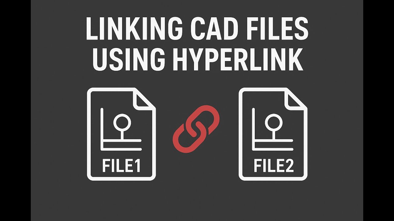 كيفية تطبيق أمر hyper link في برنامج الأوتوكاد AUTOCAD HYPERLINK - YouTube