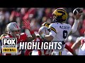 No 3 michigan vs no 2 ohio state highlights  cfb on fox