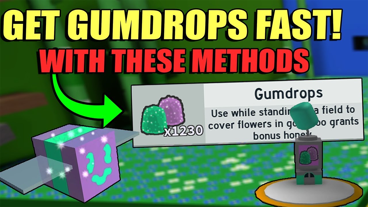 how-to-get-fast-gumdrops-in-bee-swarm-simulator-youtube