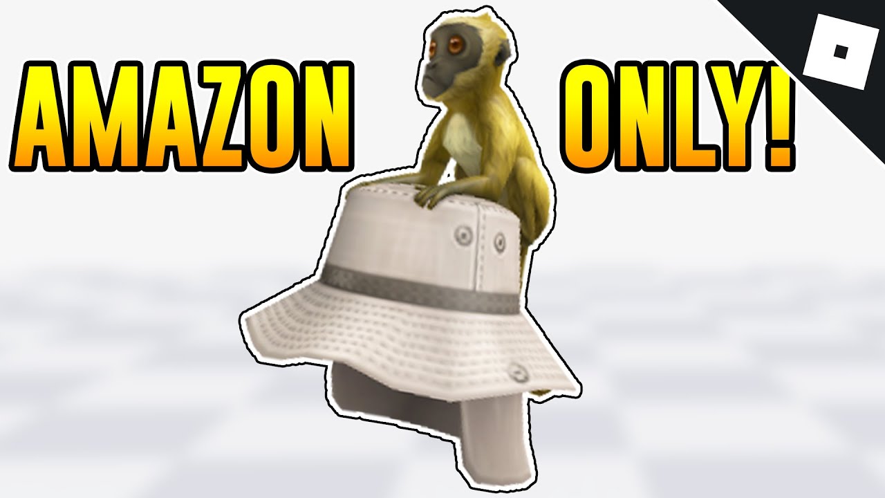 monkey safari hat roblox