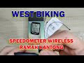 Review dan Cara Setting Speedometer Sepeda Wireless West Biking mirip Cateye Lixada